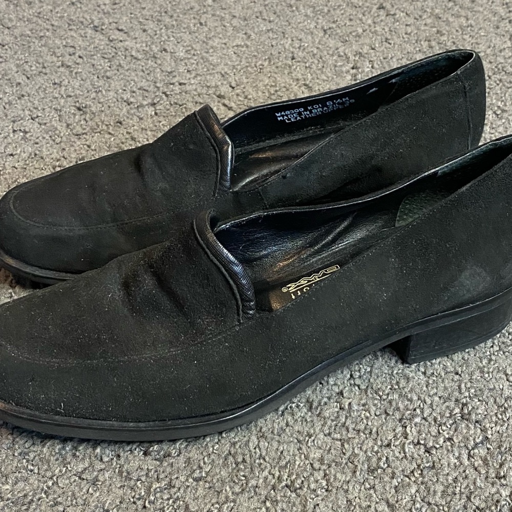 Rockport Comfort by DMX Black Suede Slip On Loafers Size 8.5